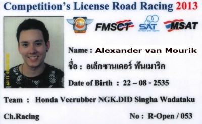 ID Competition License Road Racing Alexander...front  Corection name..JPG