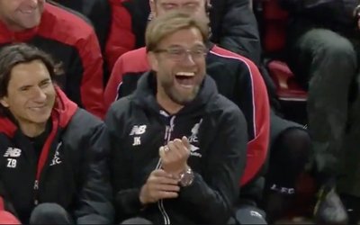 Jurgen Klopp reacts......jpg